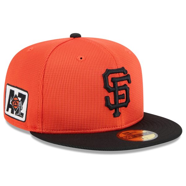 mens san francisco giants new era orangeblack 2025 spring training 59fifty fitted hat Collection | San Francisco Giants Shop - Official MLB Jerseys & Caps