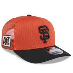 mens san francisco giants new era orangeblack 2025 spring training 9seventy stretch-snap trucker hat Collection | San Francisco Giants Shop - Official MLB Jerseys & Caps