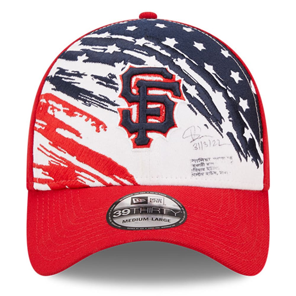 mens san francisco giants new era red 2022 4th of july 39thirty flex hat Collection | San Francisco Giants Shop - Official MLB Jerseys & Caps