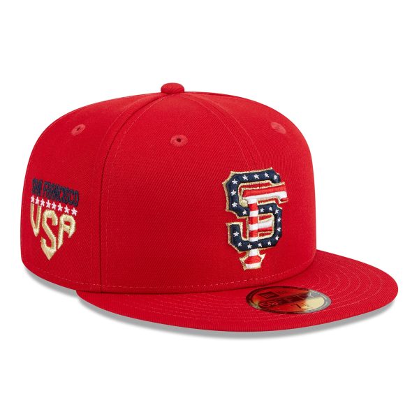 mens san francisco giants new era red 2023 fourth of july 59fifty fitted hat Collection | San Francisco Giants Shop - Official MLB Jerseys & Caps