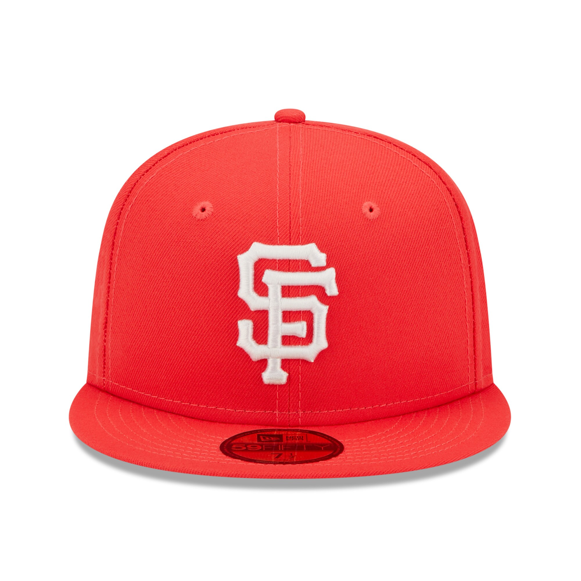 mens san francisco giants new era red lava highlighter logo 59fifty fitted hat Collection | San Francisco Giants Shop - Official MLB Jerseys & Caps