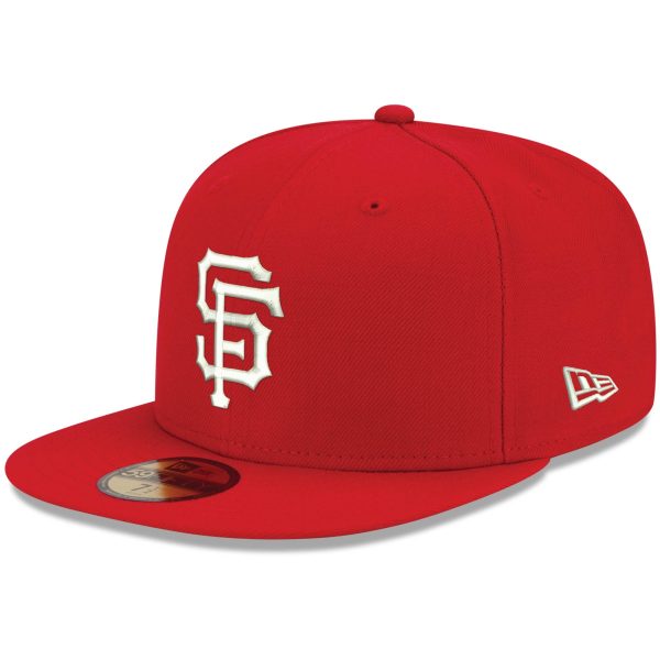 mens san francisco giants new era red white logo 59fifty fitted hat Collection | San Francisco Giants Shop - Official MLB Jerseys & Caps