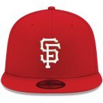 mens san francisco giants new era red white logo 59fifty fitted hat Collection | San Francisco Giants Shop - Official MLB Jerseys & Caps