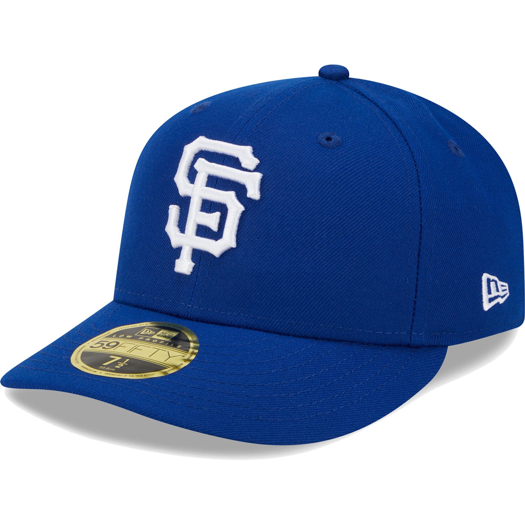 mens san francisco giants new era royal white logo low profile 59fifty fitted hat Collection | San Francisco Giants Shop - Official MLB Jerseys & Caps