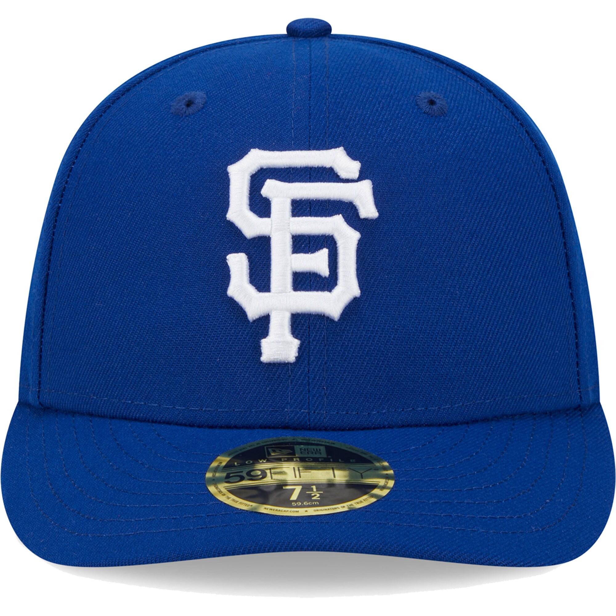 mens san francisco giants new era royal white logo low profile 59fifty fitted hat Collection | San Francisco Giants Shop - Official MLB Jerseys & Caps