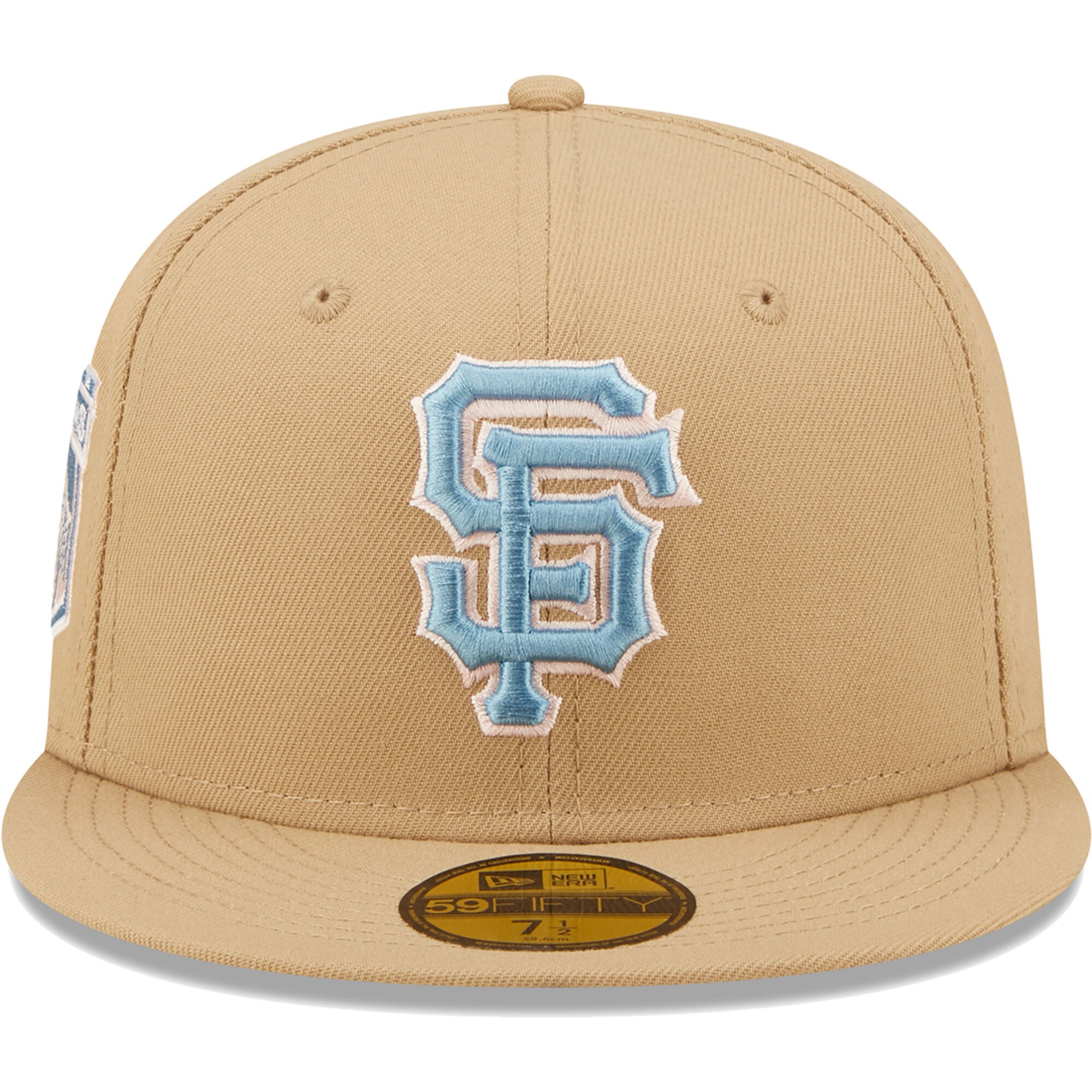 mens san francisco giants new era tan 2010 world series champions sky blue undervisor 59fifty fitted hat Collection | San Francisco Giants Shop - Official MLB Jerseys & Caps
