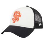 mens san francisco giants new era whiteblack checkered flag a-frame trucker 9forty adjustable hat Collection | San Francisco Giants Shop - Official MLB Jerseys & Caps