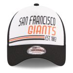 mens san francisco giants new era whiteblack stacked a-frame trucker 9forty adjustable hat Collection | San Francisco Giants Shop - Official MLB Jerseys & Caps