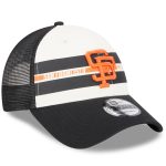 mens san francisco giants new era whiteblack team stripe trucker 9forty snapback hat Collection | San Francisco Giants Shop - Official MLB Jerseys & Caps