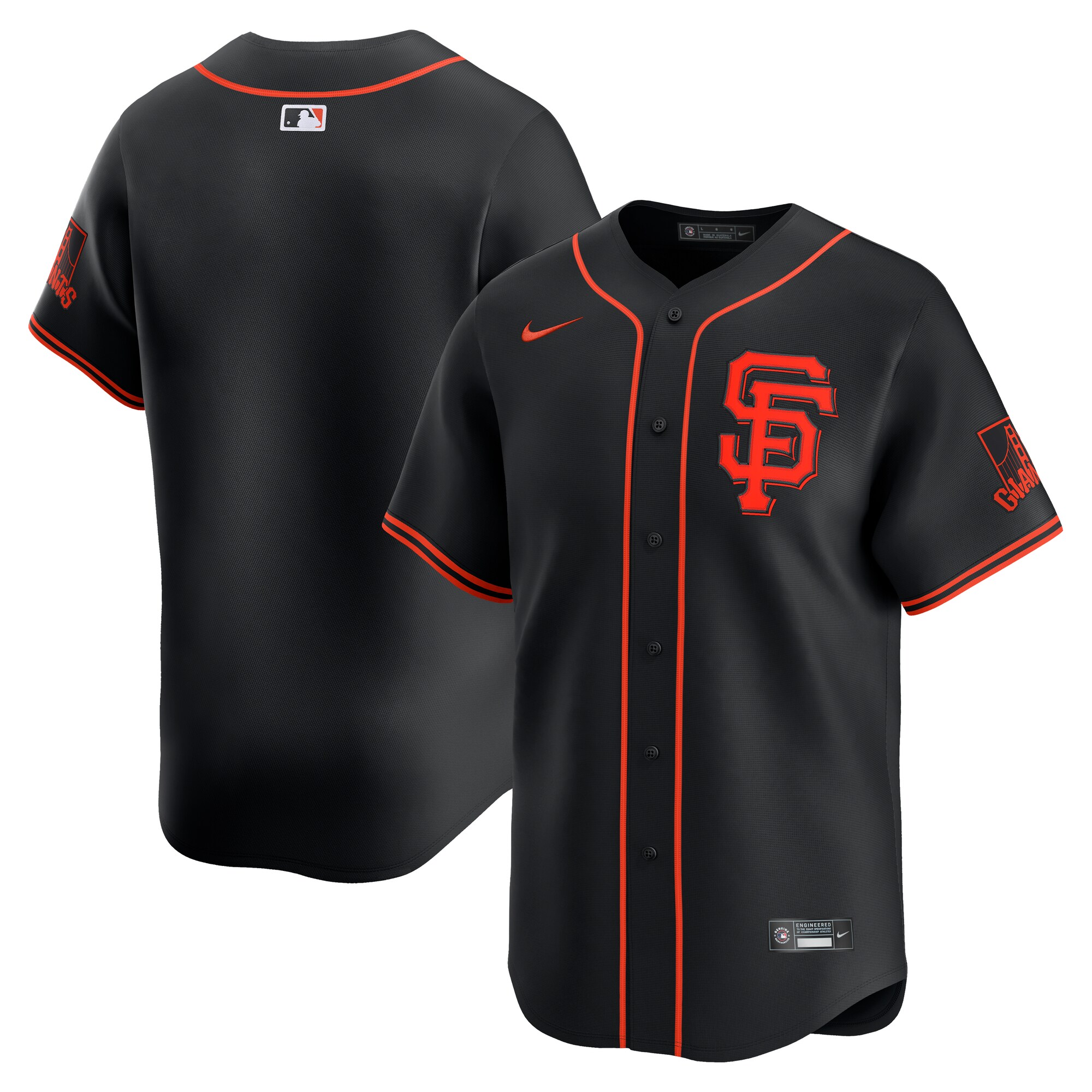 mens san francisco giants nike black alternate limited jersey Collection | San Francisco Giants Shop - Official MLB Jerseys & Caps