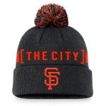 mens san francisco giants nike black hometown peak cuffed knit hat with pom Collection | San Francisco Giants Shop - Official MLB Jerseys & Caps