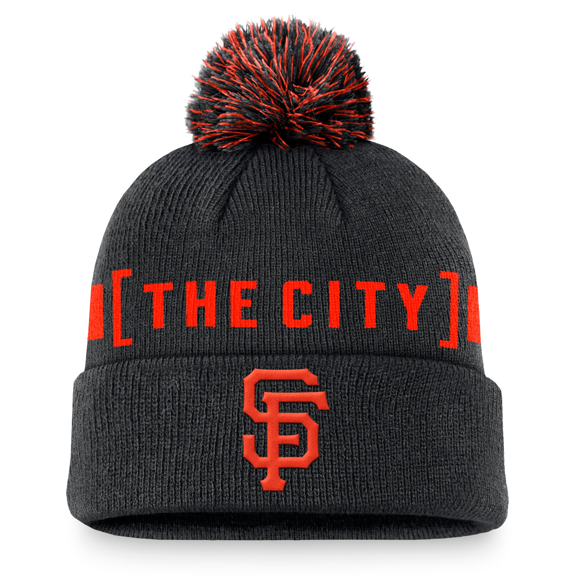 mens san francisco giants nike black hometown peak cuffed knit hat with pom Collection | San Francisco Giants Shop - Official MLB Jerseys & Caps