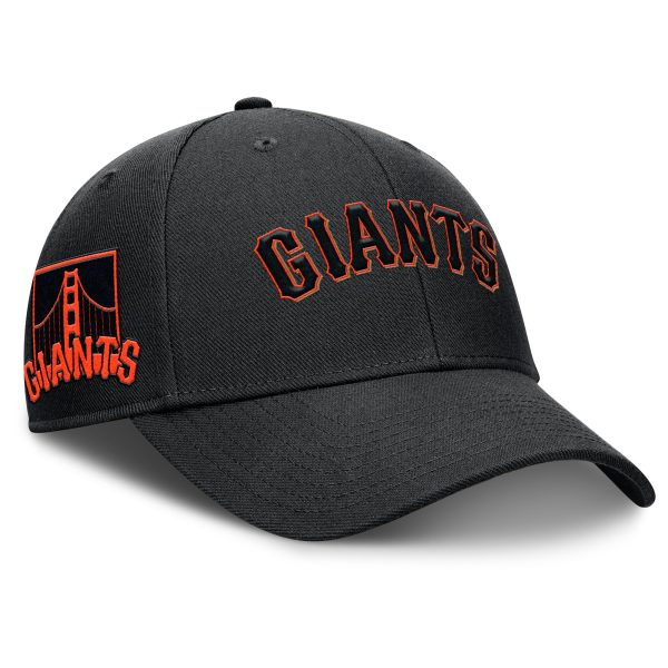 mens san francisco giants nike black rise gaberdine adjustable hat Collection | San Francisco Giants Shop - Official MLB Jerseys & Caps