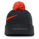 mens san francisco giants nike black swoosh peak cuffed knit hat with pom Collection | San Francisco Giants Shop - Official MLB Jerseys & Caps