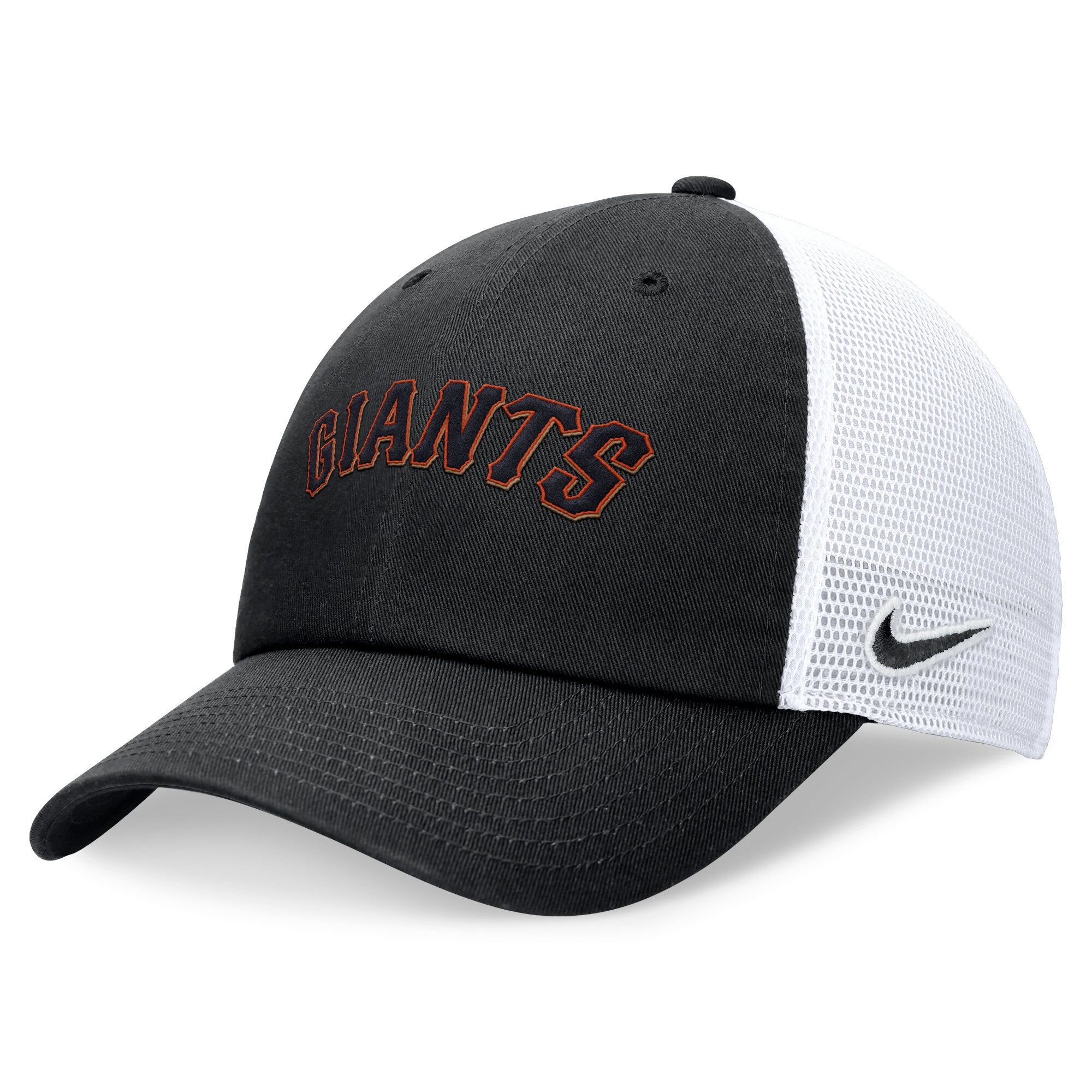 mens san francisco giants nike black wordmark adjustable trucker hat Collection | San Francisco Giants Shop - Official MLB Jerseys & Caps