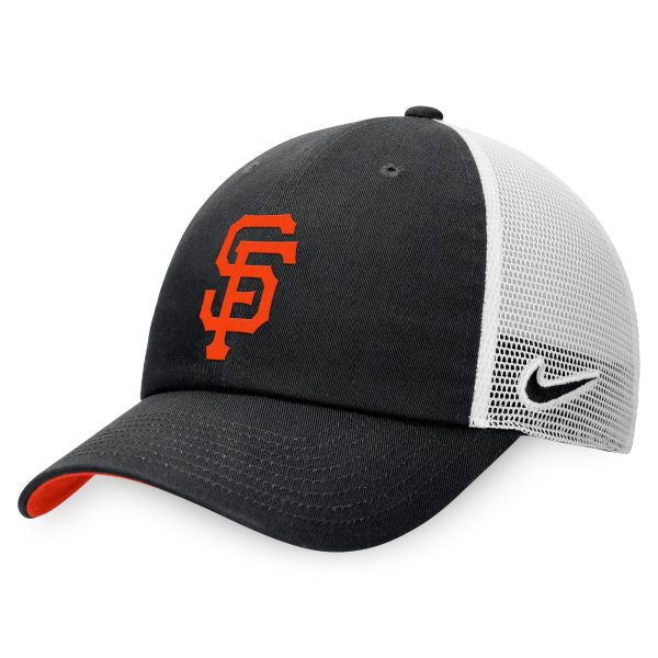 mens san francisco giants nike blackwhite heritage86 lightweight unstructured adjustable trucker hat Collection | San Francisco Giants Shop - Official MLB Jerseys & Caps