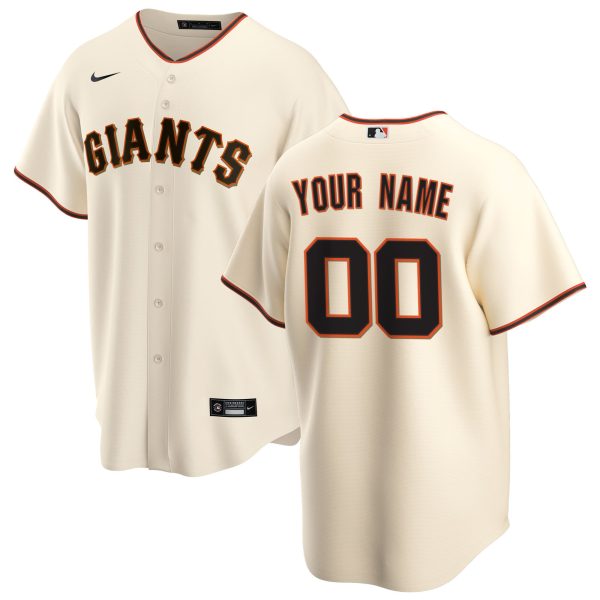 mens san francisco giants nike cream home replica custom jersey Collection | San Francisco Giants Shop - Official MLB Jerseys & Caps