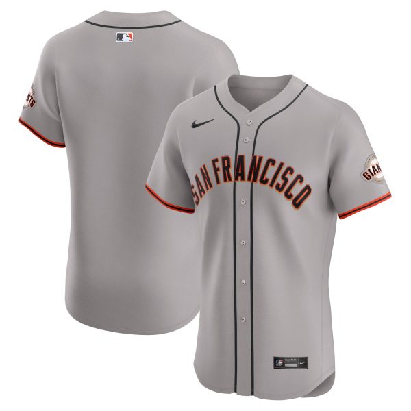 mens san francisco giants nike gray road vapor premier elite patch jersey Collection | San Francisco Giants Shop - Official MLB Jerseys & Caps