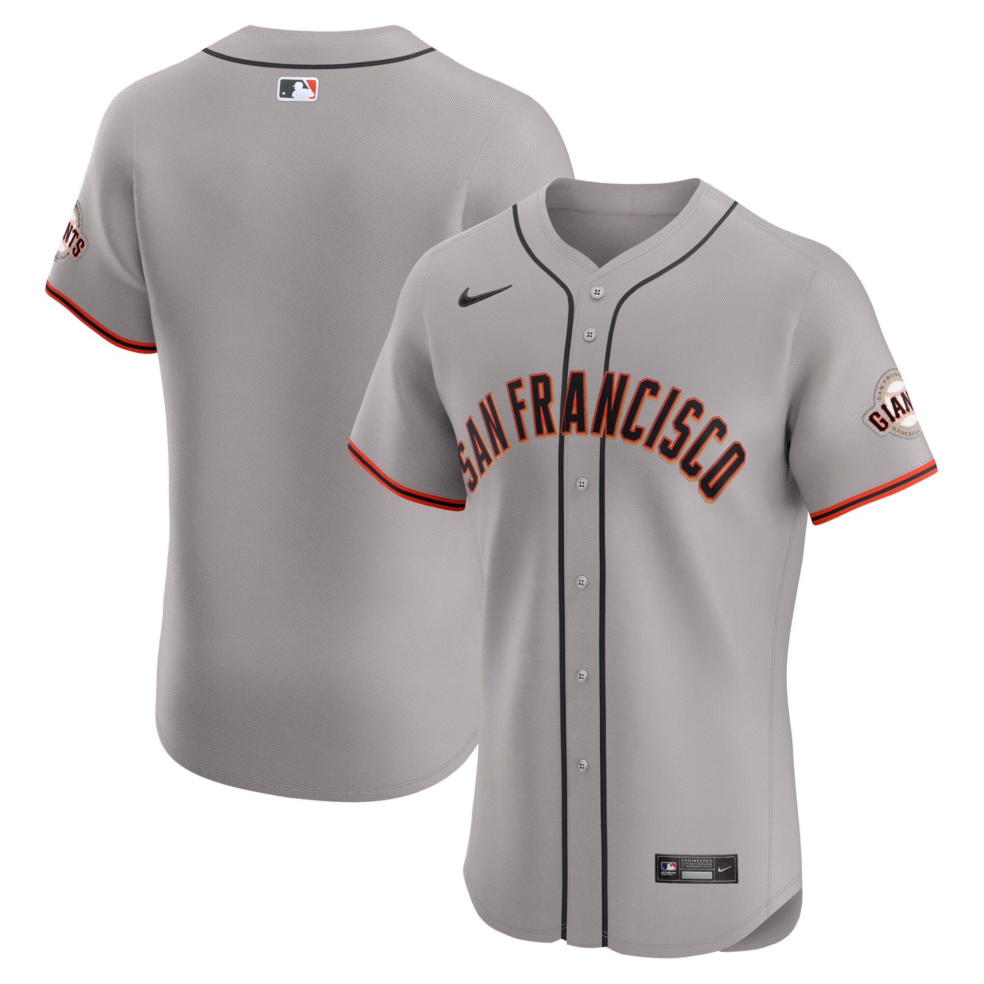 mens san francisco giants nike gray road vapor premier elite patch jersey Collection | San Francisco Giants Shop - Official MLB Jerseys & Caps