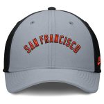 mens san francisco giants nike grayblack rise swoosh performance flex hat Collection | San Francisco Giants Shop - Official MLB Jerseys & Caps
