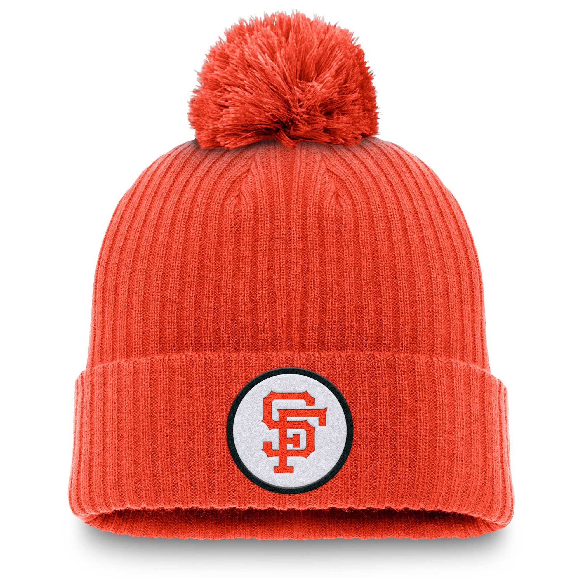 mens san francisco giants nike orange cooperstown collection patch cuffed knit hat with pom Collection | San Francisco Giants Shop - Official MLB Jerseys & Caps