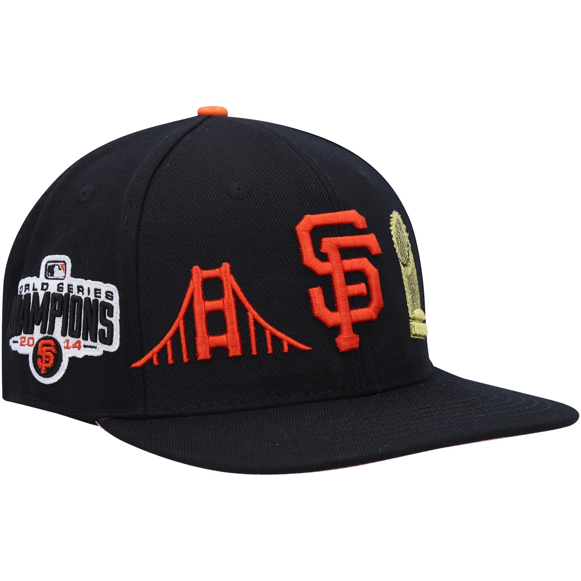mens san francisco giants pro standard black double city pink undervisor snapback hat Collection | San Francisco Giants Shop - Official MLB Jerseys & Caps