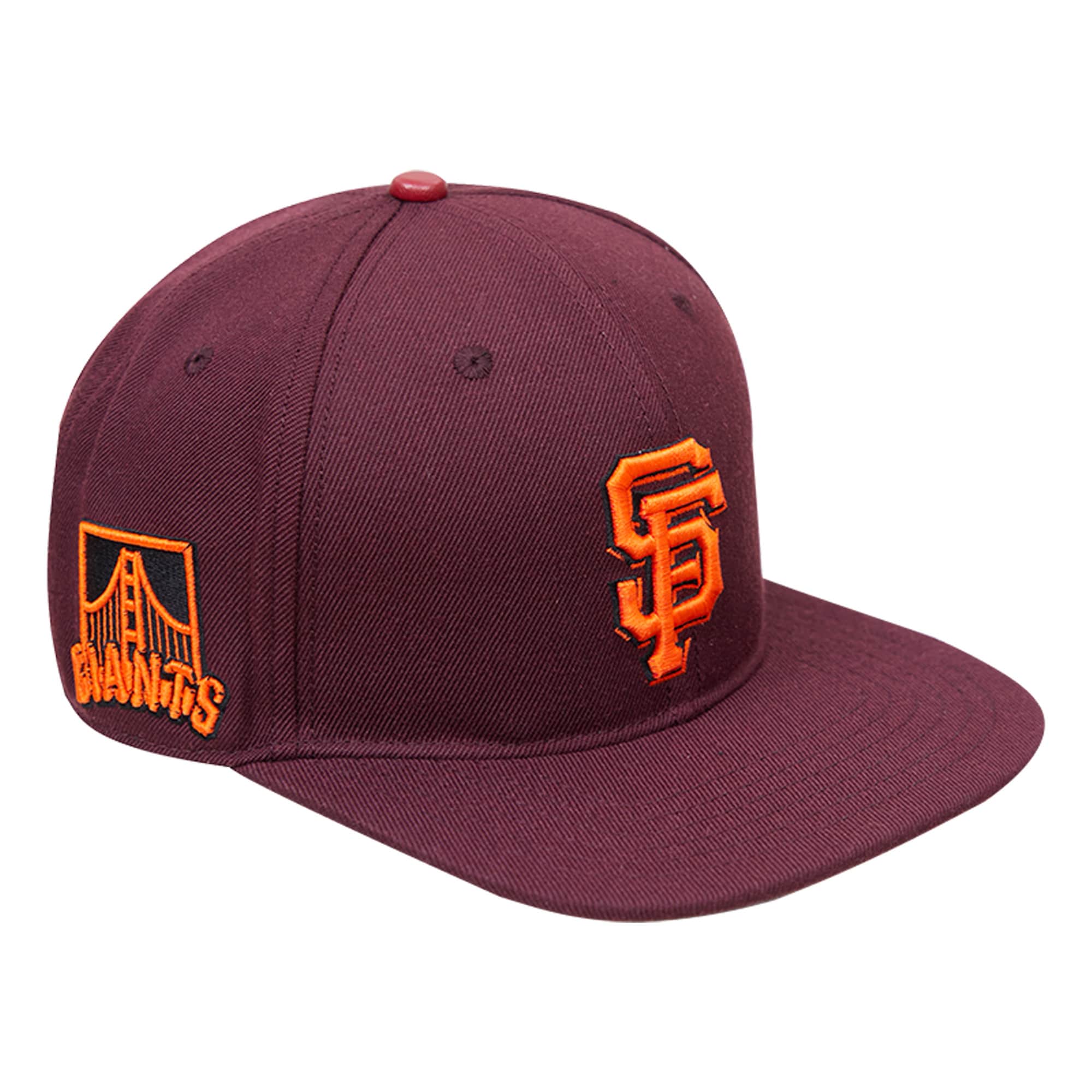 mens san francisco giants pro standard burgundy wine snapback hat Collection | San Francisco Giants Shop - Official MLB Jerseys & Caps