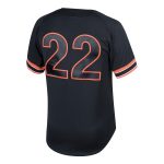 mens san francisco giants will clark mitchell  ness black cooperstown collection mesh batting practice button-up jersey Collection | San Francisco Giants Shop - Official MLB Jerseys & Caps