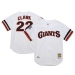 mens san francisco giants will clark mitchell  ness white cooperstown collection 1989 authentic jersey Collection | San Francisco Giants Shop - Official MLB Jerseys & Caps