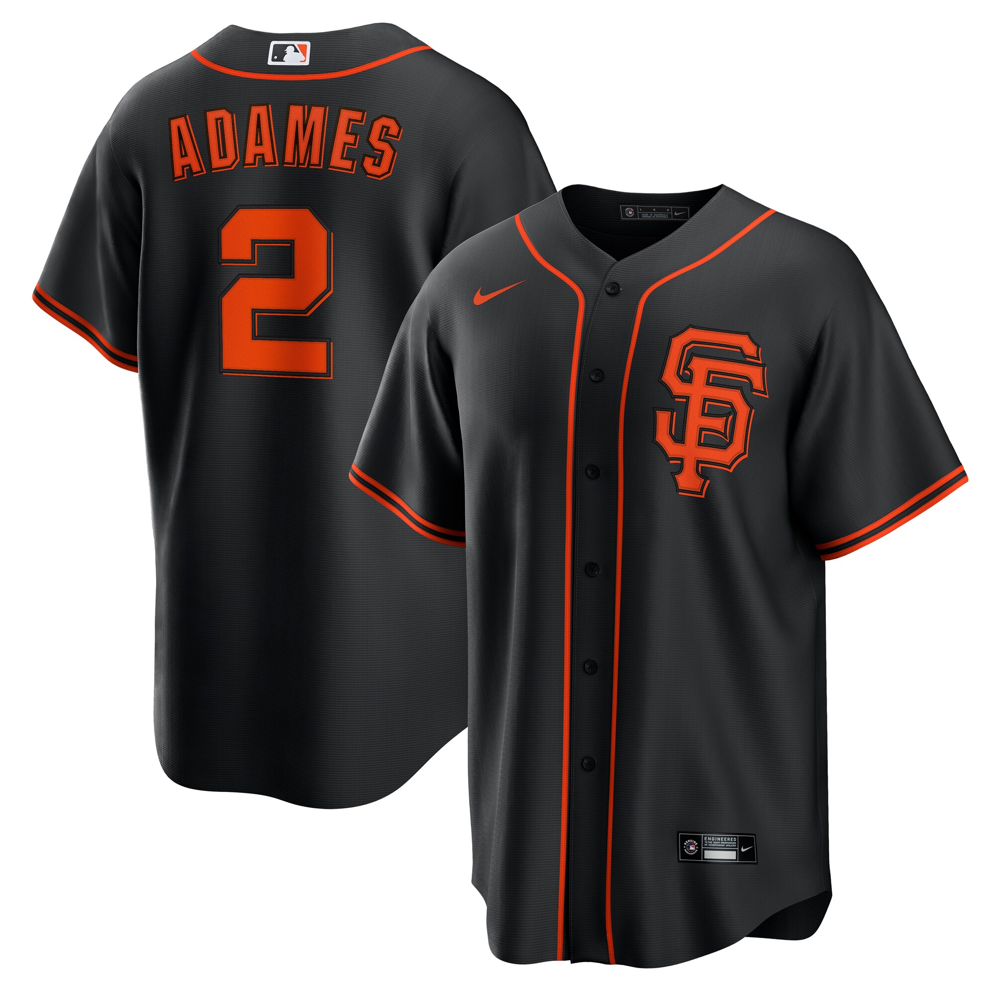 mens san francisco giants willy adames nike black alternate replica baseball jersey Collection | San Francisco Giants Shop - Official MLB Jerseys & Caps