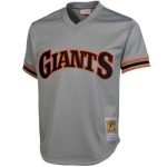 mitchell  ness will clark san francisco giants 1989 authentic cooperstown collection batting practice jersey – gray Collection | San Francisco Giants Shop - Official MLB Jerseys & Caps
