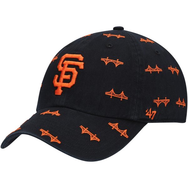 womens san francisco giants 47 black confetti clean up adjustable hat Collection | San Francisco Giants Shop - Official MLB Jerseys & Caps