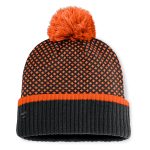 womens san francisco giants fanatics black fundamental jacquard cuffed knit hat with pom Collection | San Francisco Giants Shop - Official MLB Jerseys & Caps