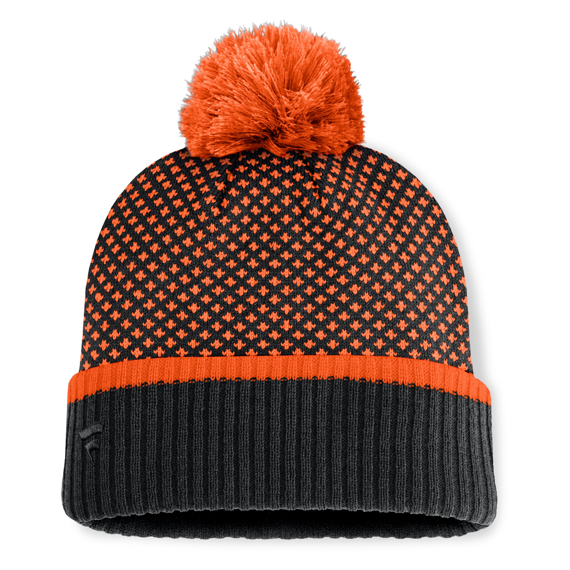 womens san francisco giants fanatics black fundamental jacquard cuffed knit hat with pom Collection | San Francisco Giants Shop - Official MLB Jerseys & Caps