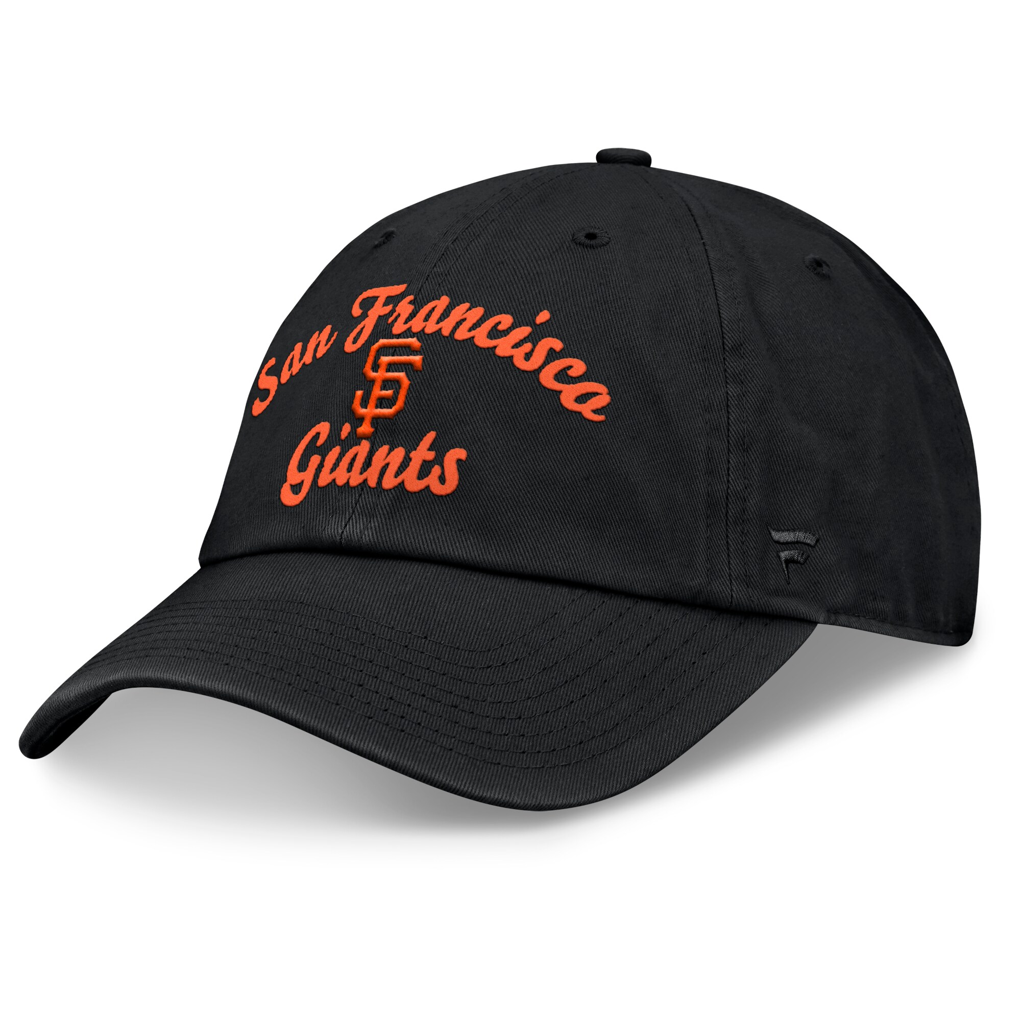 womens san francisco giants fanatics black fundamental script logo adjustable hat Collection | San Francisco Giants Shop - Official MLB Jerseys & Caps