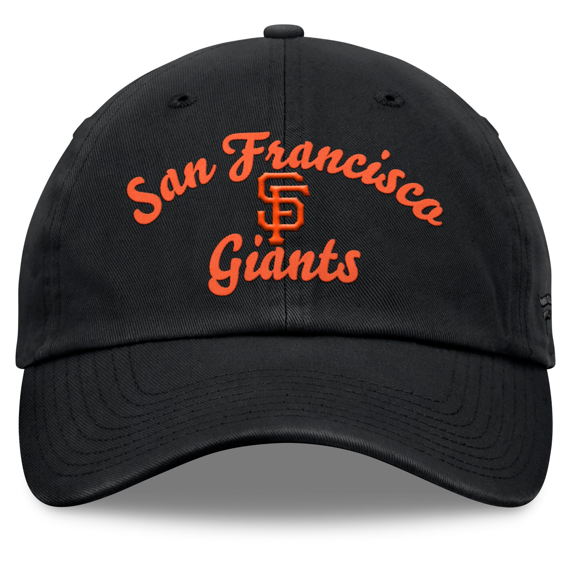 womens san francisco giants fanatics black fundamental script logo adjustable hat Collection | San Francisco Giants Shop - Official MLB Jerseys & Caps