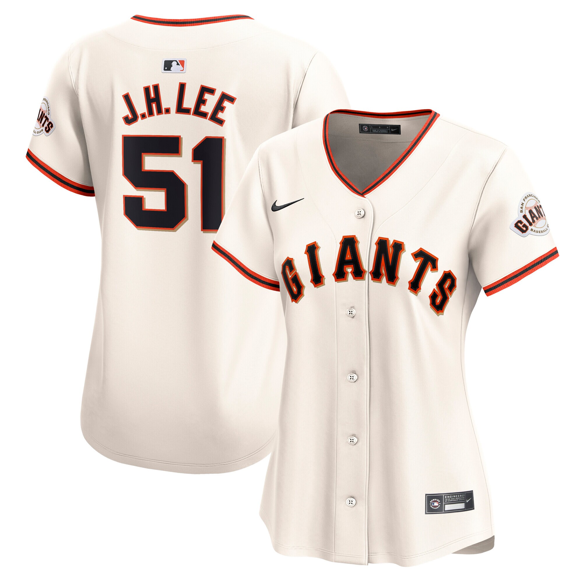 womens san francisco giants jung hoo lee nike cream home limited player jersey Collection | San Francisco Giants Shop - Official MLB Jerseys & Caps