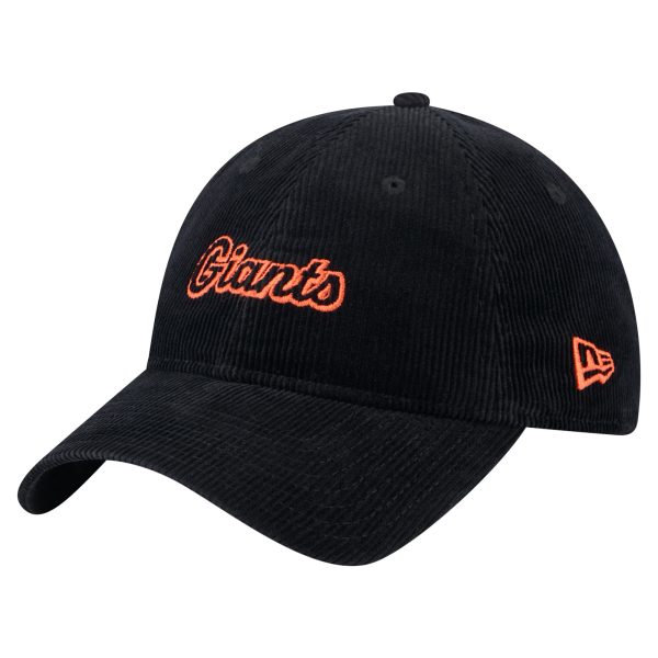 womens san francisco giants new era black corduroy 9twenty adjustable hat Collection | San Francisco Giants Shop - Official MLB Jerseys & Caps