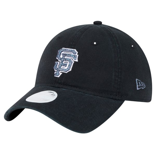 womens san francisco giants new era black glitz 9twenty adjustable hat Collection | San Francisco Giants Shop - Official MLB Jerseys & Caps