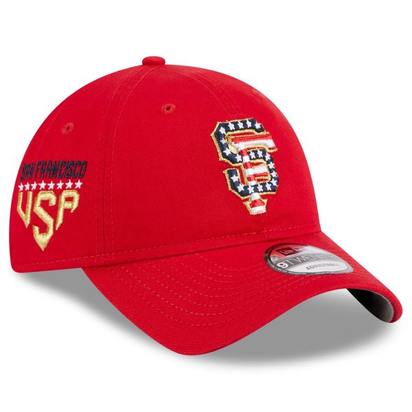 womens san francisco giants new era red 2023 fourth of july 9twenty adjustable hat Collection | San Francisco Giants Shop - Official MLB Jerseys & Caps