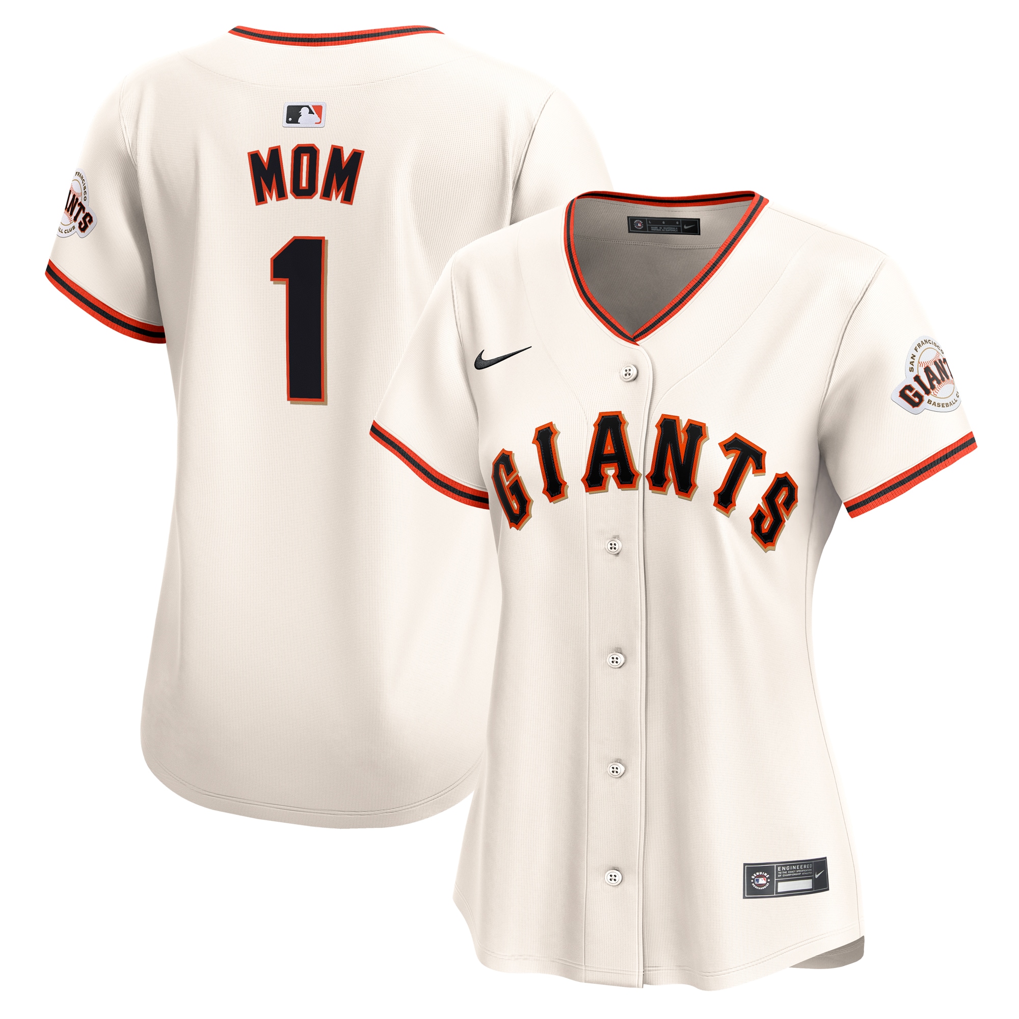 womens san francisco giants nike cream 1 mom home limited jersey Collection | San Francisco Giants Shop - Official MLB Jerseys & Caps