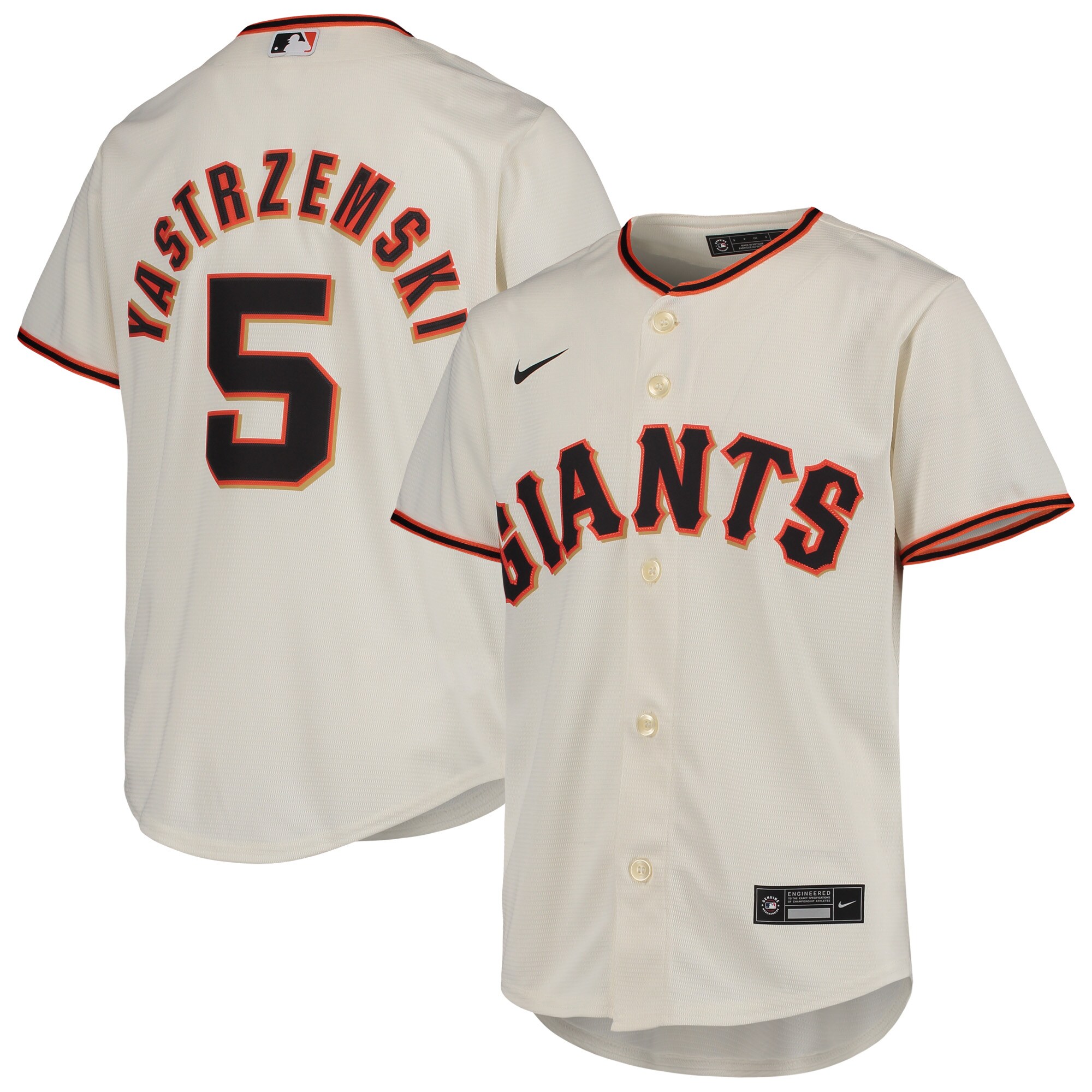 youth san francisco giants mike yastrzemski nike cream alternate replica player jersey Collection | San Francisco Giants Shop - Official MLB Jerseys & Caps