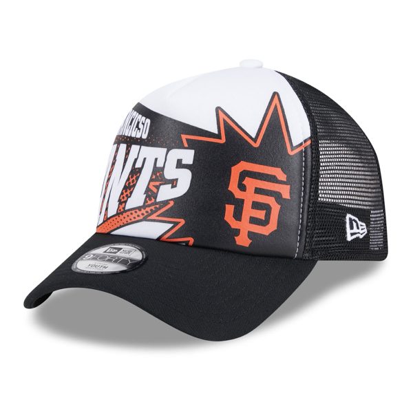 youth san francisco giants new era black boom 9forty adjustable hat Collection | San Francisco Giants Shop - Official MLB Jerseys & Caps