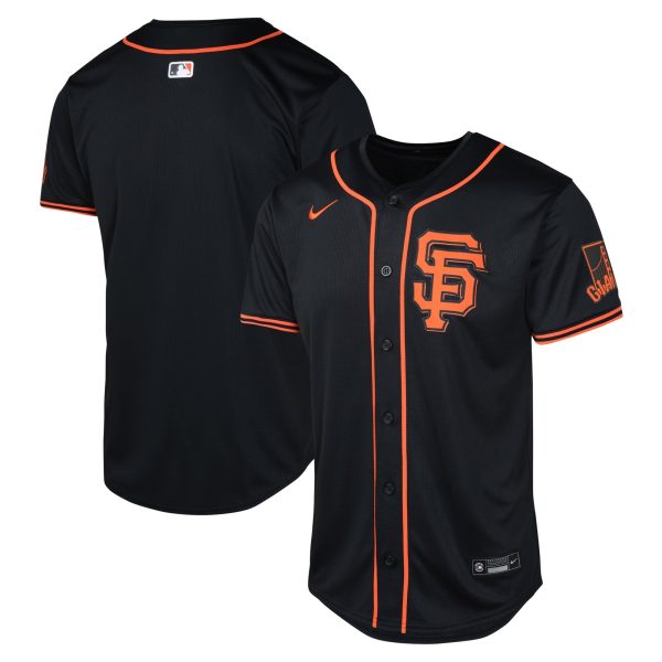 youth san francisco giants nike black alternate limited jersey Collection | San Francisco Giants Shop - Official MLB Jerseys & Caps