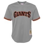 youth san francisco giants will clark mitchell  ness gray cooperstown collection mesh batting practice jersey Collection | San Francisco Giants Shop - Official MLB Jerseys & Caps